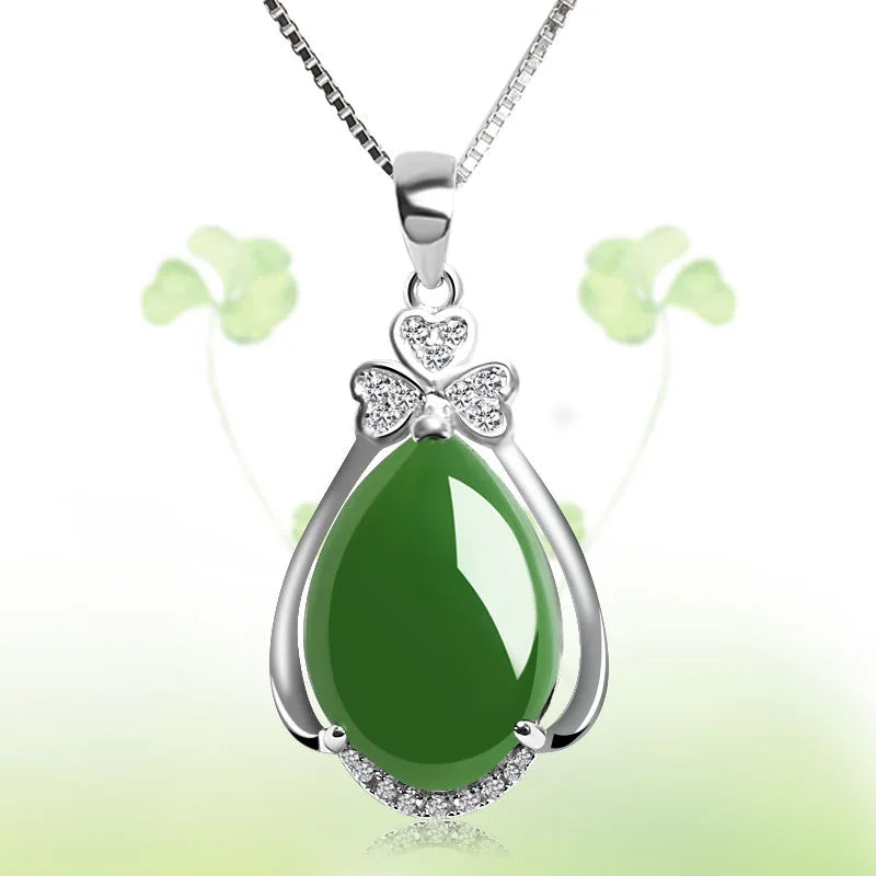 Collana Verde Incanto 925